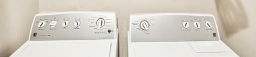 Washer and Dryer in Beechwood Apartments in East Lansing Apartments near Michigan State University | Beechwood