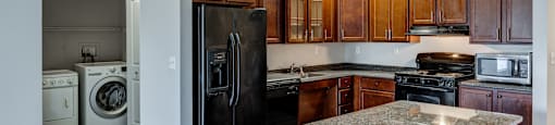 Spacious Kitchen in East Lansing Apartments near Michigan State University | The Hamptons