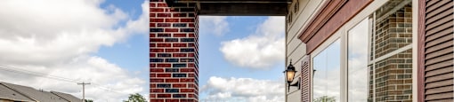Spacious Balcony at the Hamptons Apartments near Michigan State University