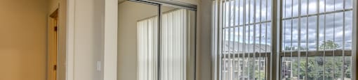 Spacious bedrooms in East Lansing Apartments near Michigan State University | The Hamptons