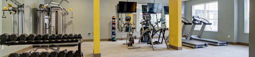 Fitness Center at Apartments in Lansing, MI