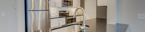 Kitchen Vista at the Heights of Eastwood Apartments near Eastwood Towne Center