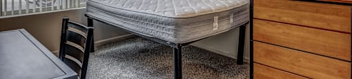 Spacious bedrooms in East Lansing Apartments near Michigan State University | Waterbury Place