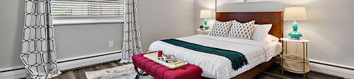 spacious bedrooms at the preserve at polo woods apartments fl