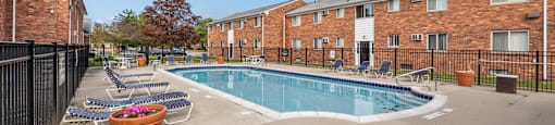 our apartments at the district feature a swimming pool