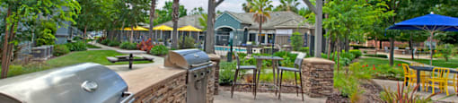 Broadleaf Apartments  |  BBQ and Picnic Area