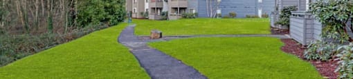 Lush Grounds  | Taluswood Apartments |  Mountlake Terrace