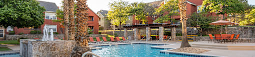 the swimming pool at the resort at governors crossing