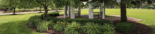 Gazebo at Parkview Ridge Apartments and Townhomes, Shelby Township, MI, 48317