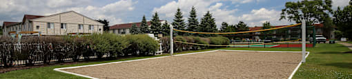 Volleyball Court at Parkview Ridge Apartments and Townhomes, Shelby Township, 48317
