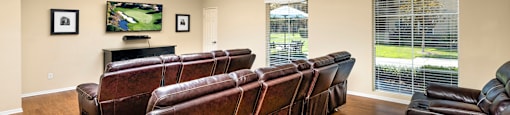 Theater Room at 55+ FountainGlen Stevenson Ranch, California