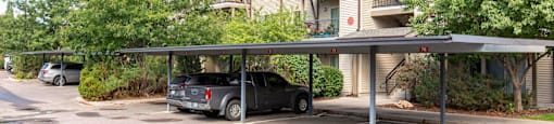 Covered parking at Mullan Reserve Apartments in Missoula, MT