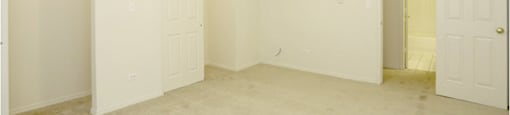 Bedroom with walk-in closet at Lansing Riverwood, LLC, Lansing, IL, Illinois