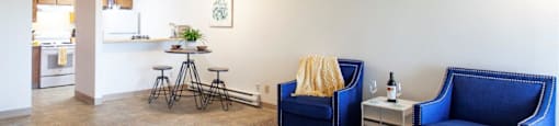 Arborpointe Apartments Model Living Room