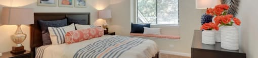 Ironwood at the Ranch Apartment Bedroom with large bed