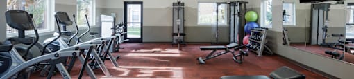 Ironwood at the Ranch Apartments Gym with equipment