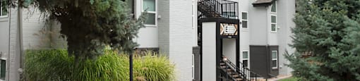 Ironwood at the Ranch Apartments White Building Exterior