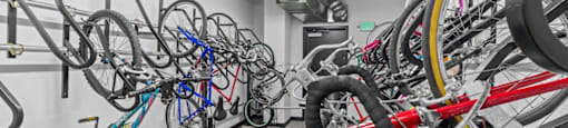 Muir Apartments in Seattle, Washington Bike Racks