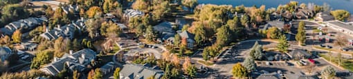 Lake view at Edgewater Apartments Boise, Idaho, 83703