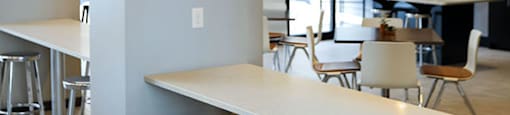 Eat-In Table With High Chairs In Clubhouse at Avenue C Apartments, Billings