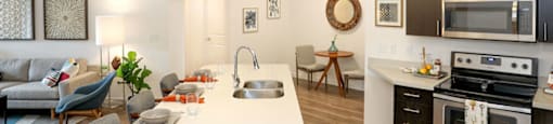 Fully Equipped Kitchen at Avenue C Apartments, Billings, MT, 59102