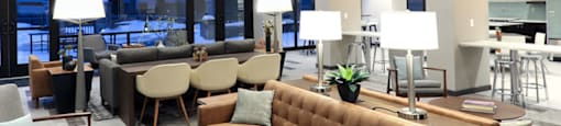 Large Community Clubhouse at Avenue C Apartments, Billings
