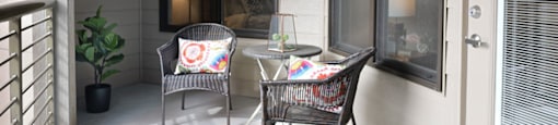 Large Balcony And Patio at Avenue C Apartments, Billings, MT, 59102