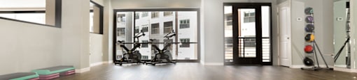 Yoga Studio at Avenue C Apartments, Montana