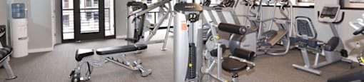 Modern Fitness Center at Avenue C Apartments, Billings, Montana