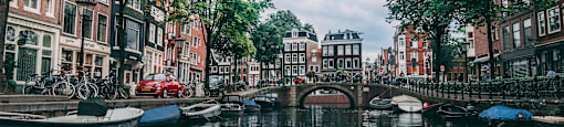 The view of the canal