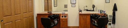 Dedicated Hair Salon at  Highlands at Riverwalk Apartments 55+, 10954 N Cedarburg Road, Mequon, Wisconsin