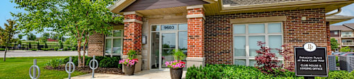our leasing office is located in our building on the corner of our street