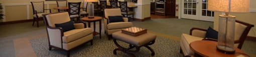 Renovated Community Room at Highlands at Riverwalk Apartments 55+, Mequon, Wisconsin