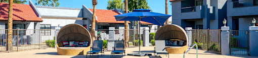 Modern Poolside Design at Diamonte on Bell Apartments, Arizona, 85053