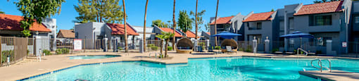 Beautiful Poolside View at Diamonte on Bell Apartments, Phoenix, AZ, 85053
