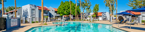 Resort Style Swimming Pool at Diamonte on Bell Apartments, Phoenix, AZ