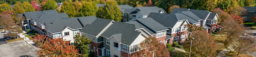 Aerial view of Grand Oaks at Grand Oaks Apartments in Chester VA