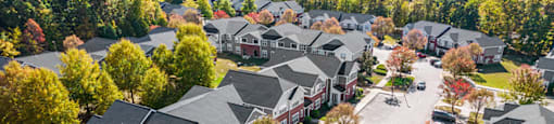 Aerial view of Grand Oaks at Grand Oaks Apartments in Chester VA