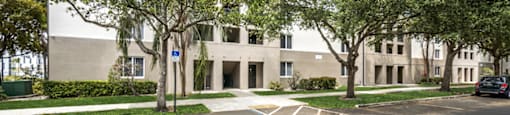 Apartment exterior at Cedar Grove Apartments in Miami FL