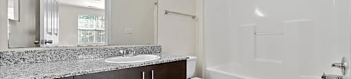 Bathroom at Grand Oaks Apartments in Chester VA