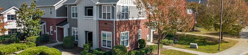 Building exterior at Grand Oaks Apartments in Chester VA