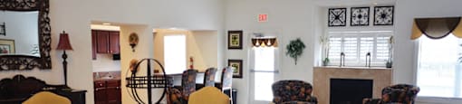 Clubhouse at Whispering Oaks Apartments in Portsmouth VA