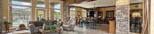 Leasing office at Fountains at Tidwell and The Enclave in Houston TX