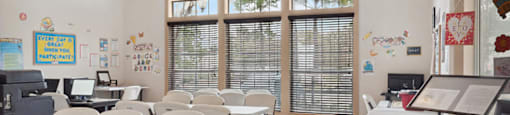 Community room at Tidwell Estates in Houston TX