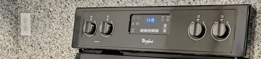 Electric range at Brenton at Abbey Park Apartments in West Palm Beach FL