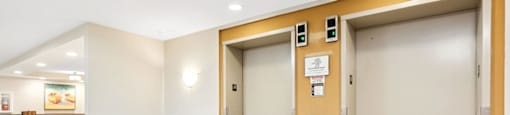 Elevators at Fairbrooke Senior Apartments in Aberdeen MD