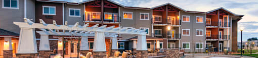 Exterior Bocce Court at The Lodge at Morgan Hills Apartments in Morgan Hill CA