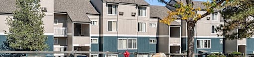 Exterior Buildings at The Pines in Lakewood CO