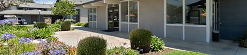Exterior Leasing Office at Westchester Park Apartments in Tustin CA