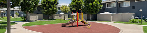 Exterior Tot Lot at Westchester Park Apartments in Tustin CA